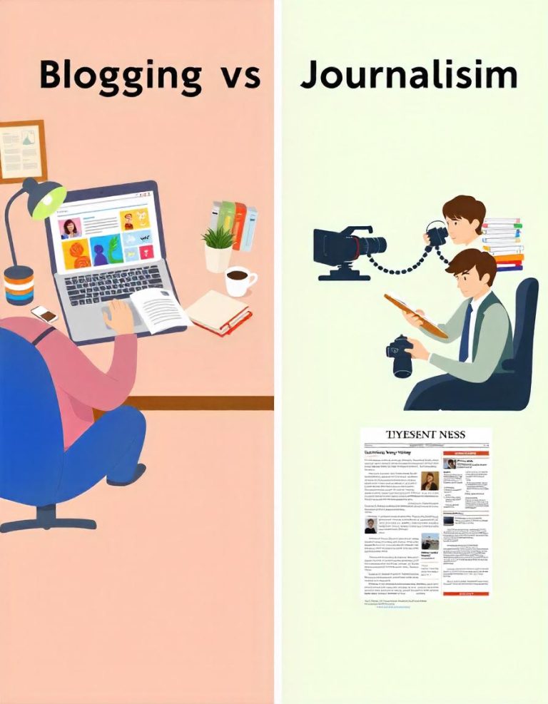 Blogging vs. Journalism: Understanding The Differences And Choosing Your Path