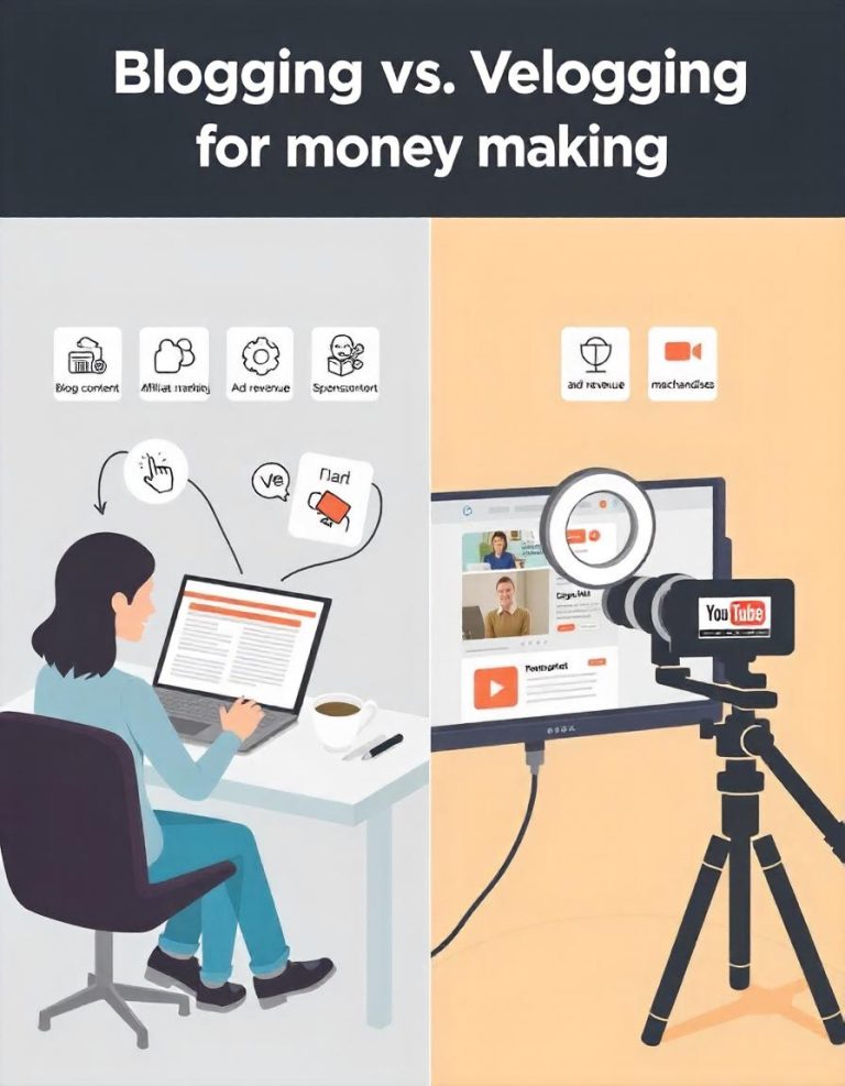 Blogging vs. Vlogging Money: Which One Is More Profitable?